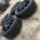 JDM WORK Emotion 11R 18" 5x114 Wheel and Tire Set 